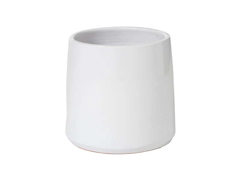 Cache Pot en Céramique "Tolga" 24cm Blanc