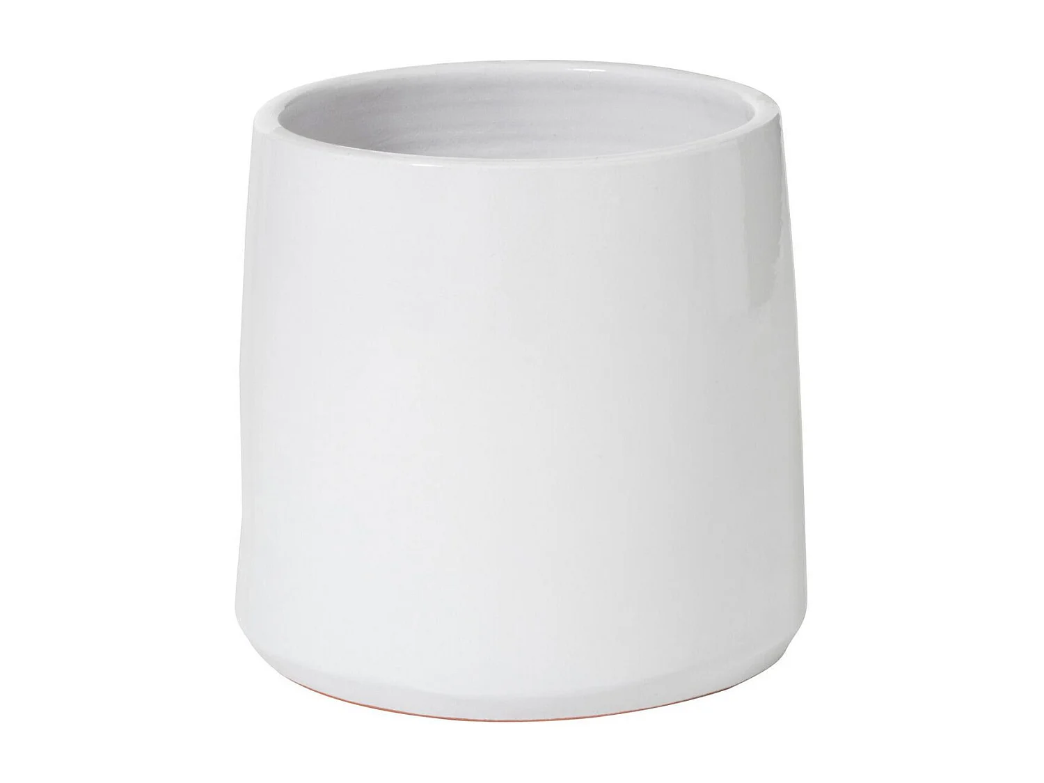 Cache Pot en Céramique "Tolga" 24cm Blanc