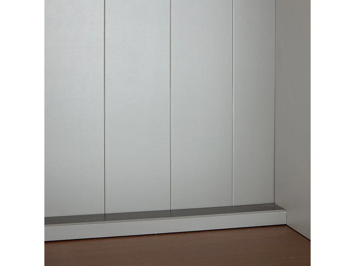 Vaisselier 5 Portes & 3 Tiroirs "Zernan" 191cm Gris