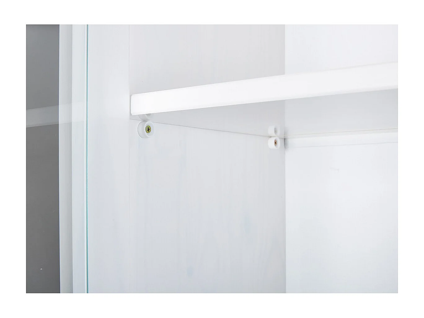 Campanou wit gelakt massief grenen commode met 4 deuren en 2 laden 90 cm