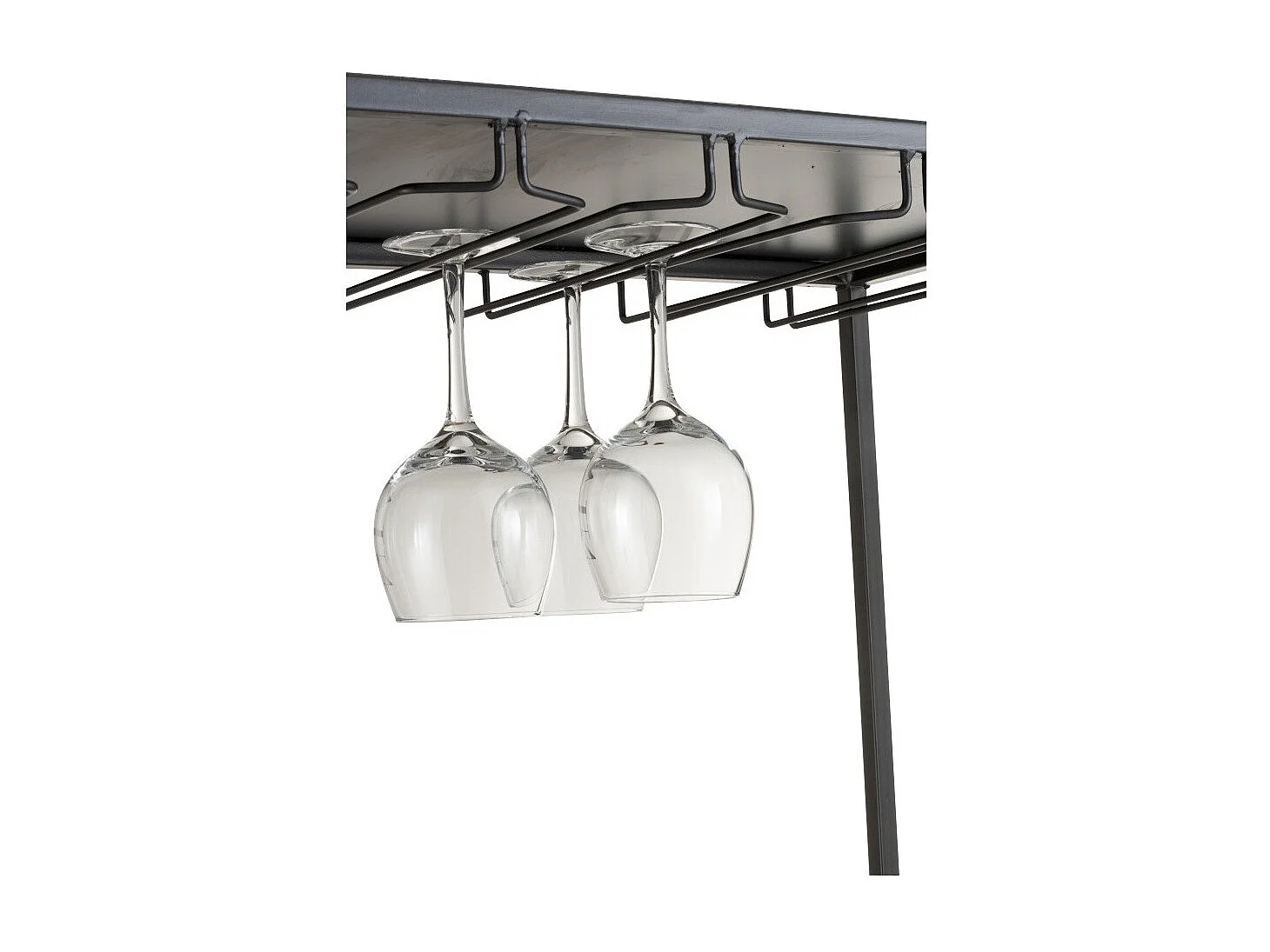 Vaisselier Range-Bouteilles "Vin" 180cm Naturel