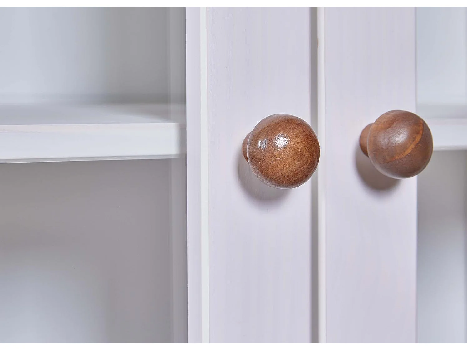 Vaisselier 2 Portes & 3 Tiroirs "Takao" 190cm Blanc