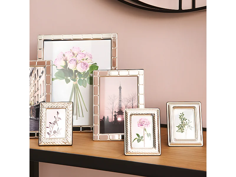 Cadres Photo Triplets - Argenté