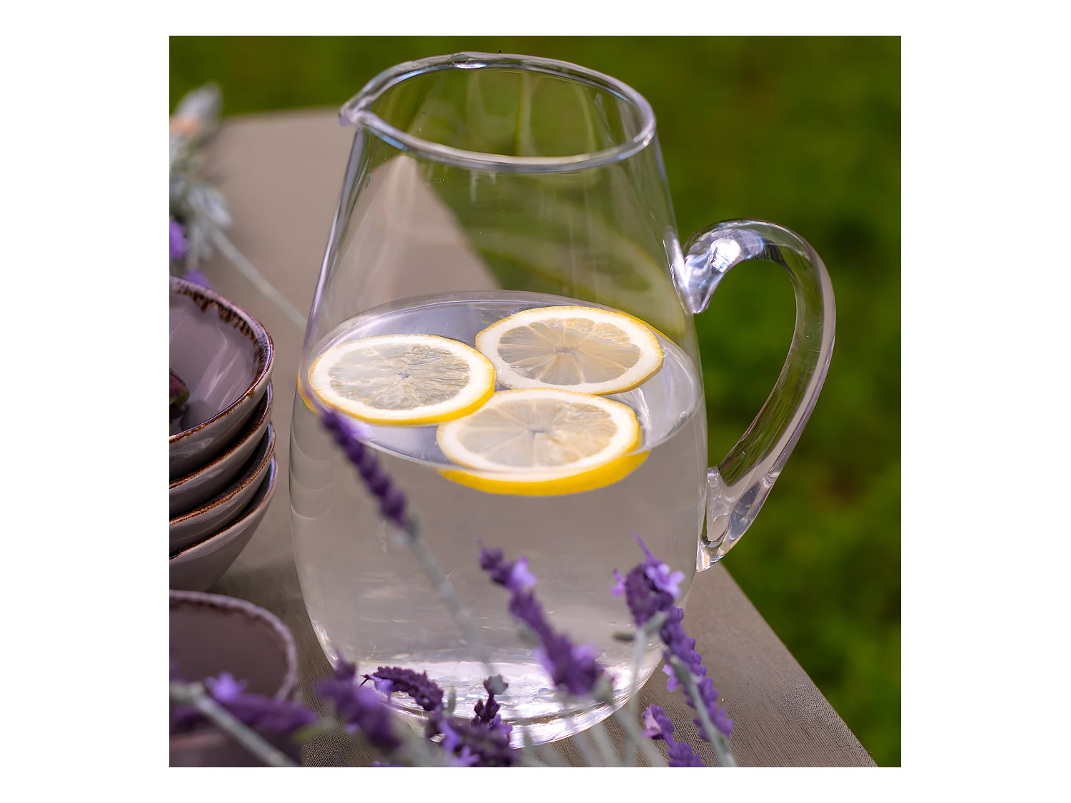 Carafe Alba - Transparent / 23 cm