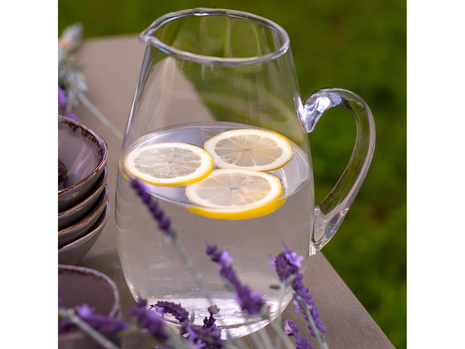 Carafe Alba - Transparent / 23 cm