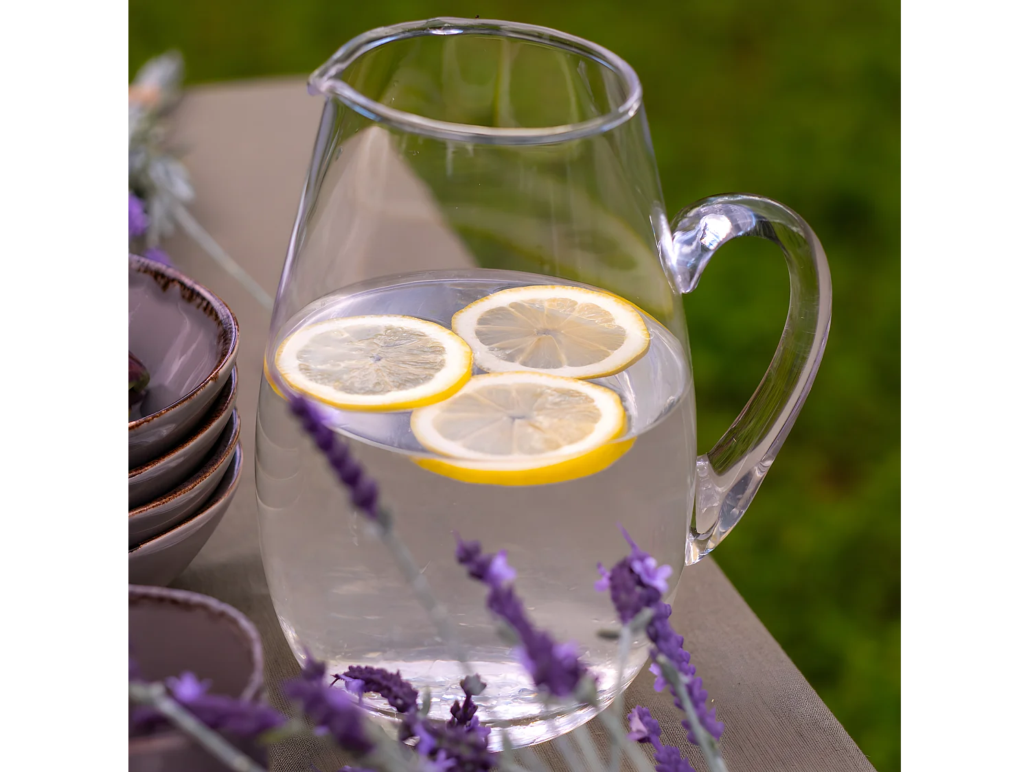 Carafe Alba - Transparent / 23 cm