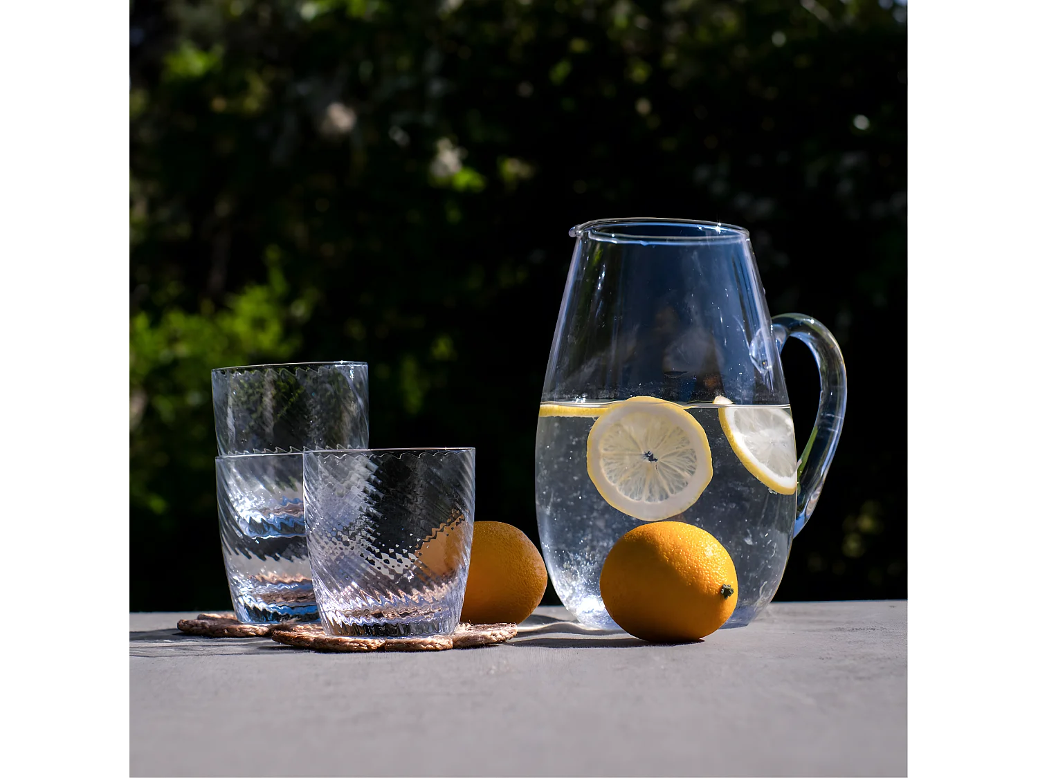 Carafe Alba - Transparent / 23 cm