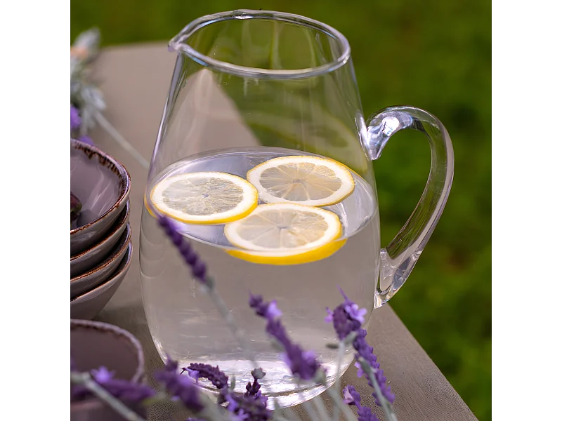 Carafe Alba - Transparent / 23 cm