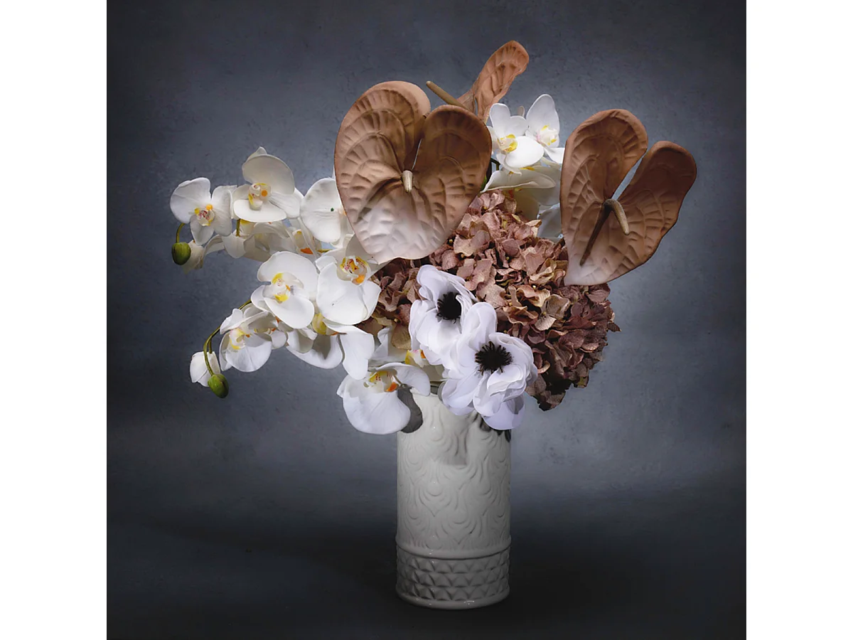 Vase Scene Petit Format - Blanc