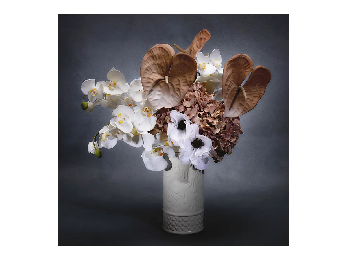 Vase Scene Petit Format - Blanc