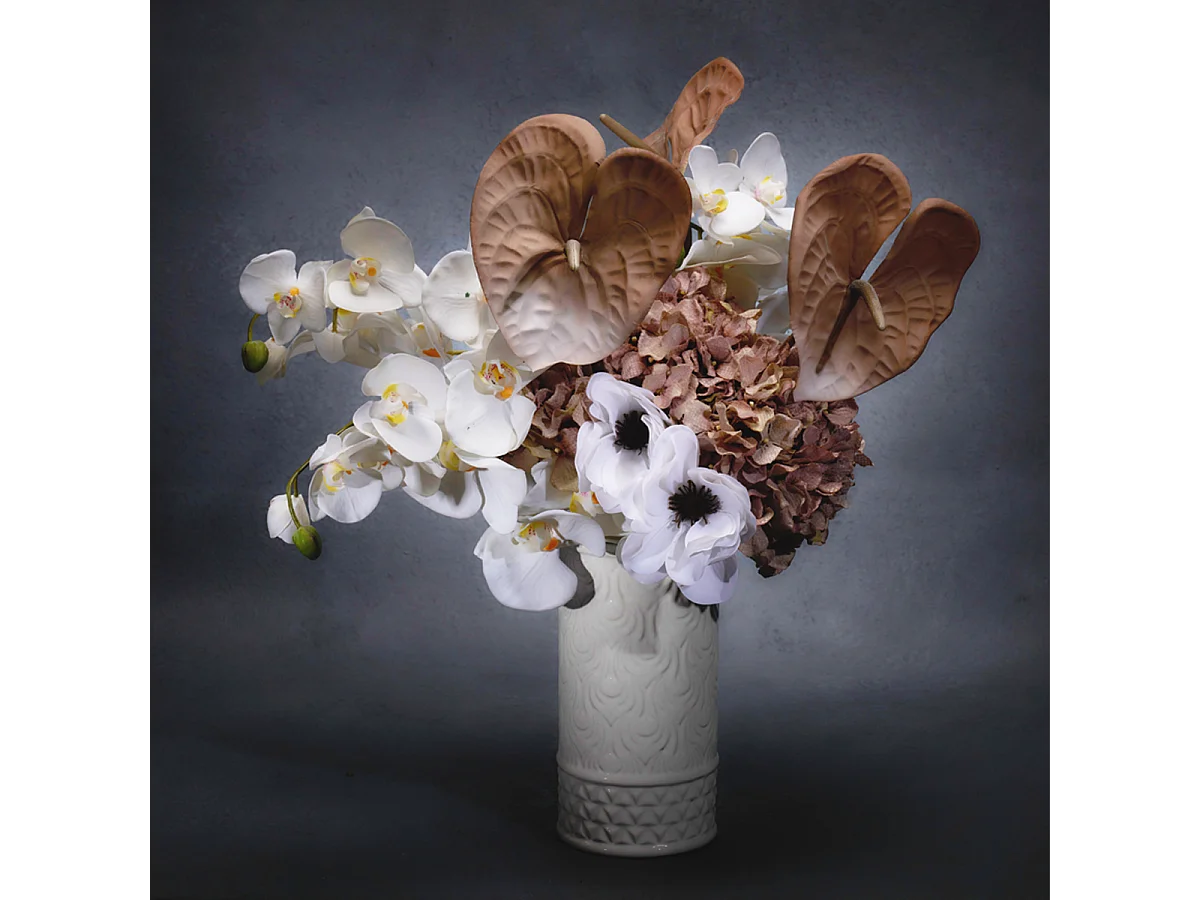 Vase Scene Petit Format - Blanc