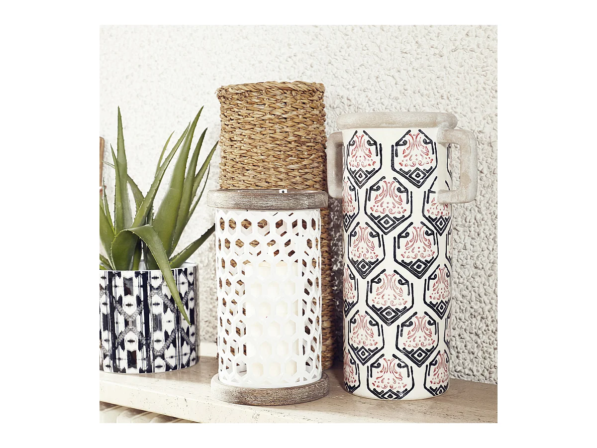 Vase Amaryllis Petit Format - Blanc
