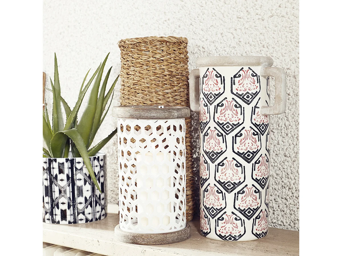 Vase Amaryllis Petit Format - Blanc