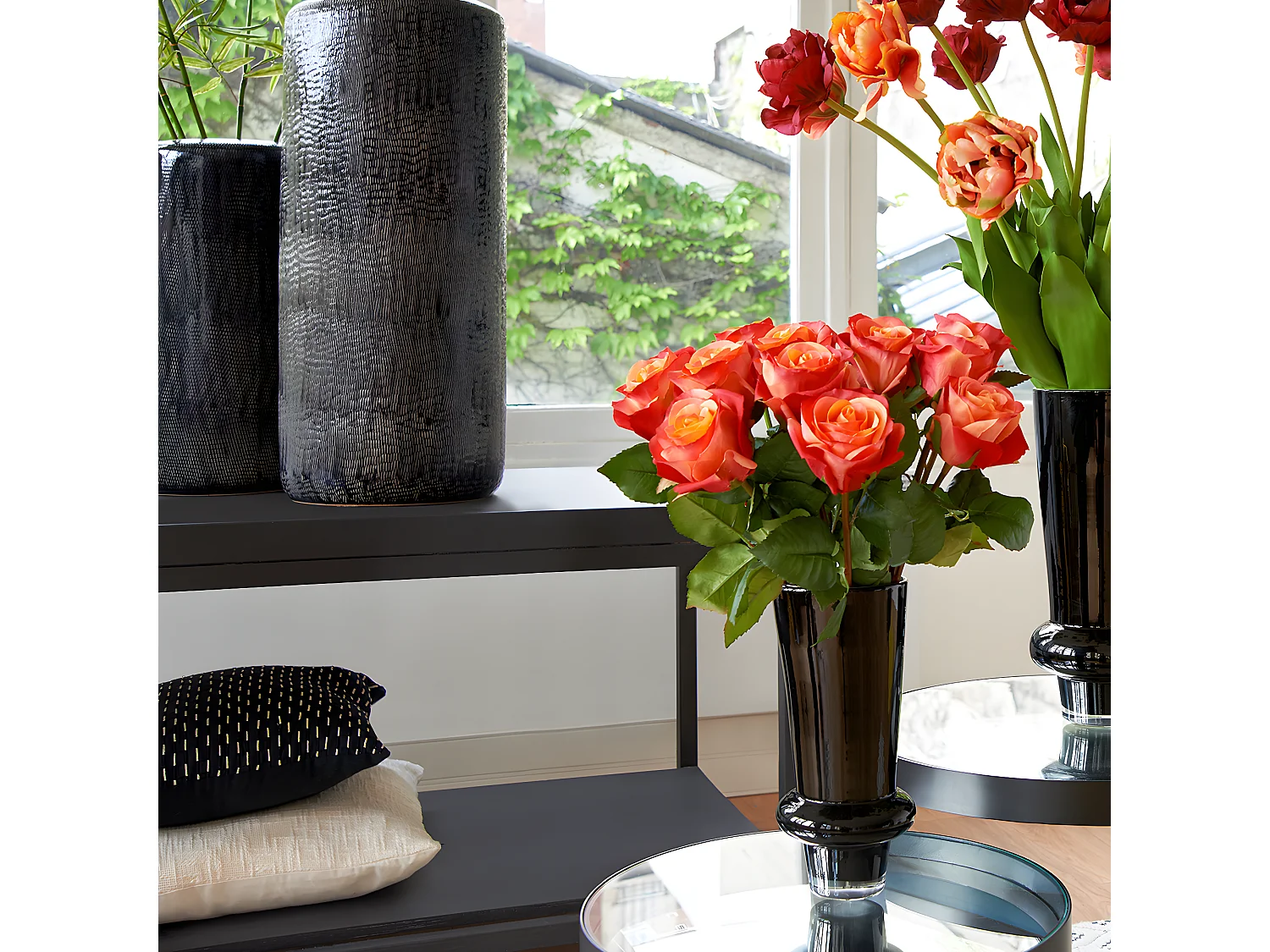 Vase Solly Grand Format - Noir