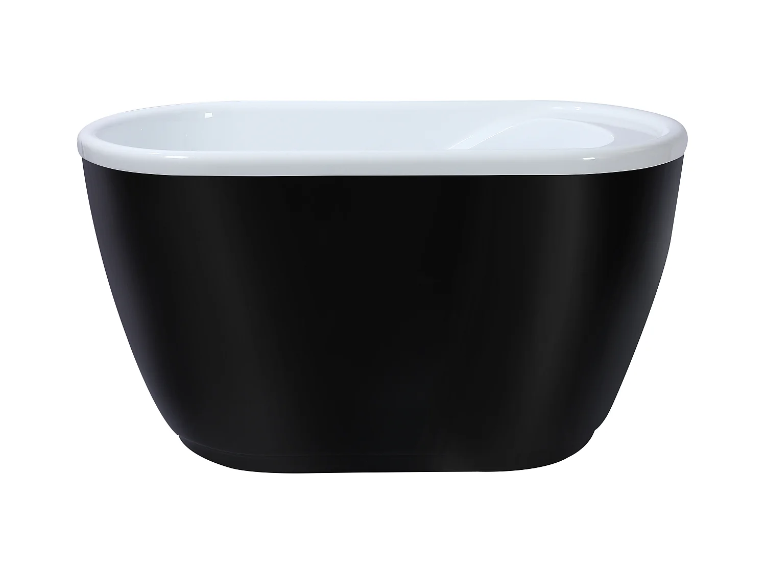 Badkuip PICCOLA - 1 plaats - 240 L - 120x75xH65cm - Zwart