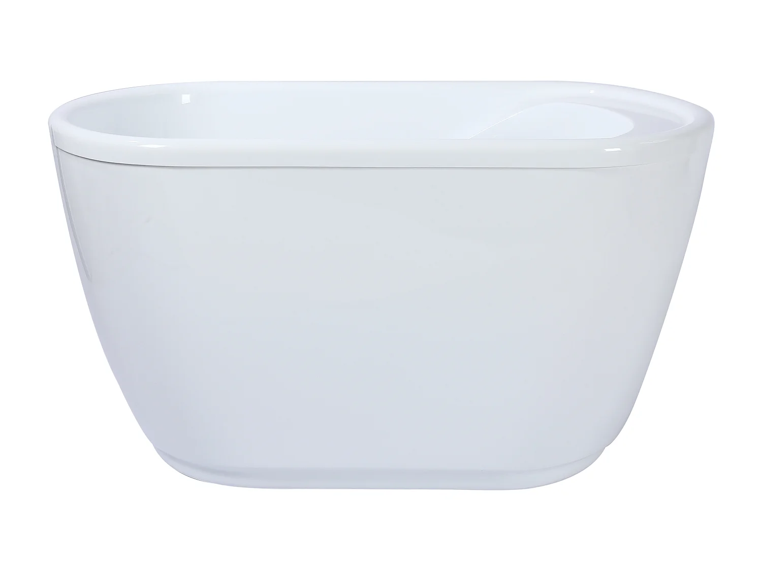 Banheira oval PICCOLA - 1 lugar - 240 L - 120*75*A65 cm - Branca