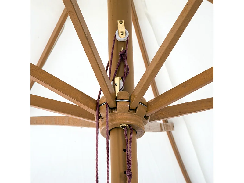 Parasol Bambou Couleur créme