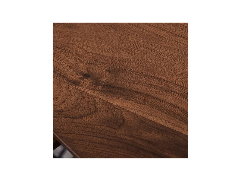 Lot de 2 tables basses BRANDO marron