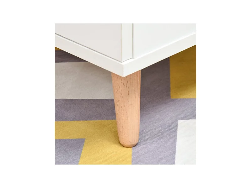 Table basse design CONNIE blanche