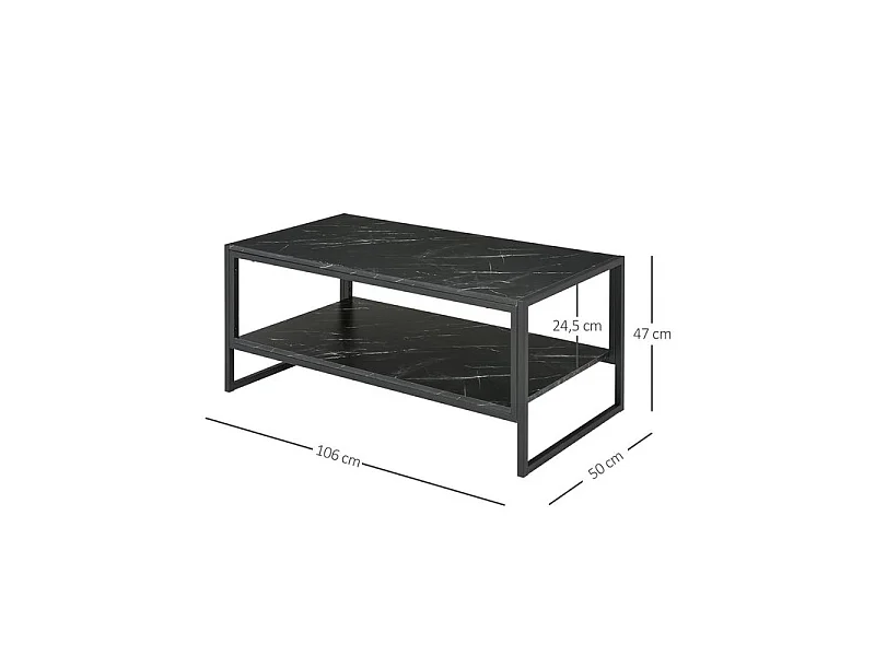Table basse JULIUS Noire