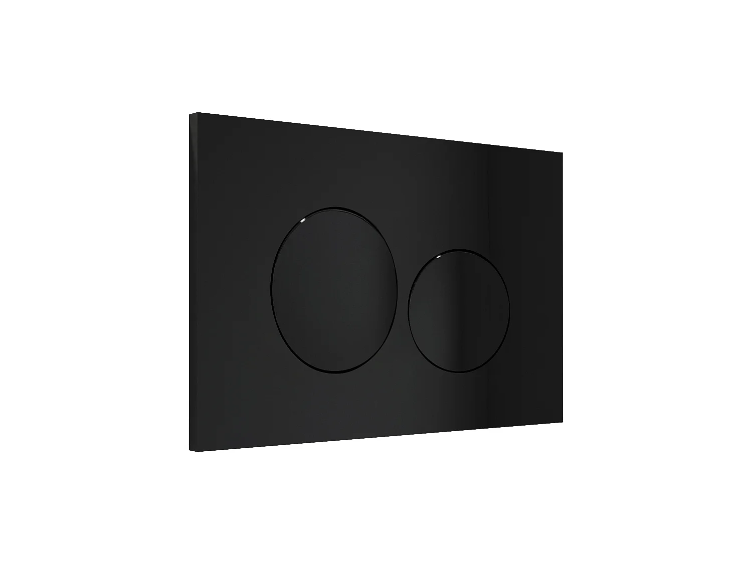 Pack WC suspendu noir mat avec bâti-support et plaque de déclenchement - JAVOINE