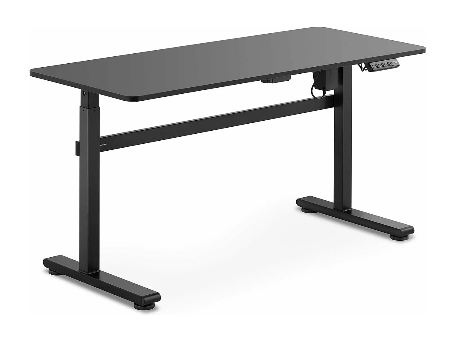 Bureau assis-debout 140 x noire 140 x 60 x 118 cm 14_0005951