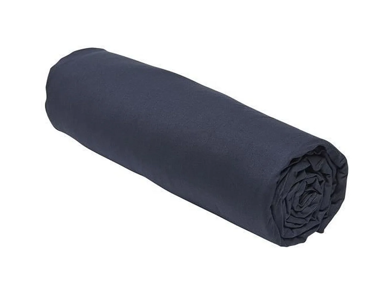 Drap housse uni navy 140 x 190 cm