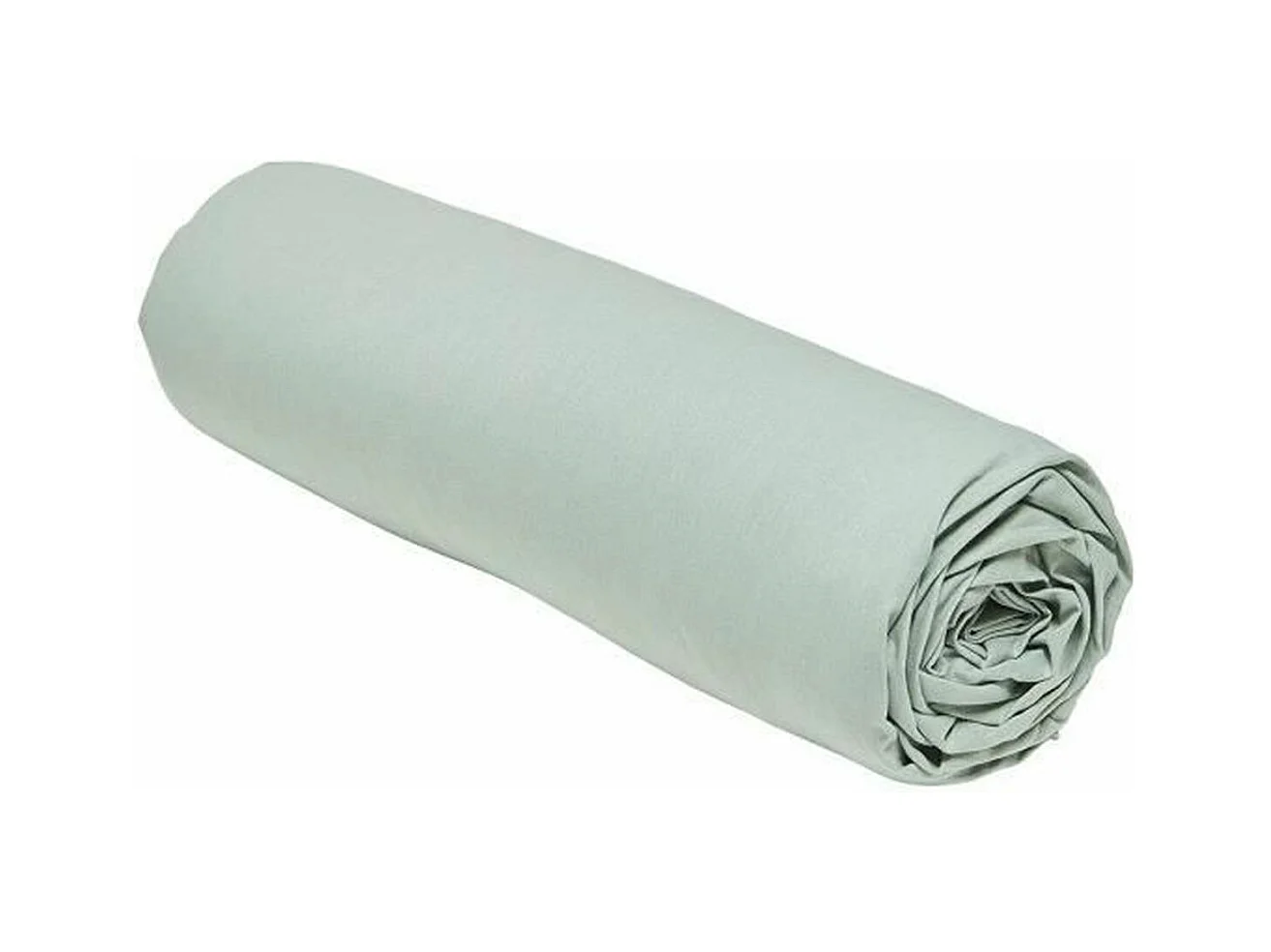 Drap inférieur réglable 100% coton qualité 144 fils, en couleurs unies. Turquoise 160x200cm