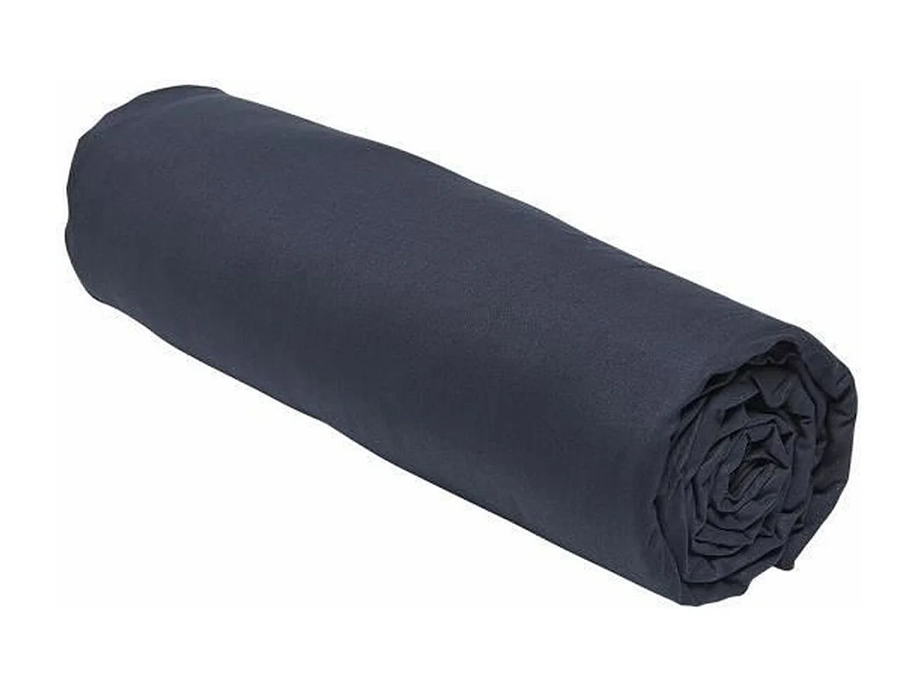 Drap inférieur réglable 100% coton qualité 144 fils, en couleurs unies. Marine 135x200cm