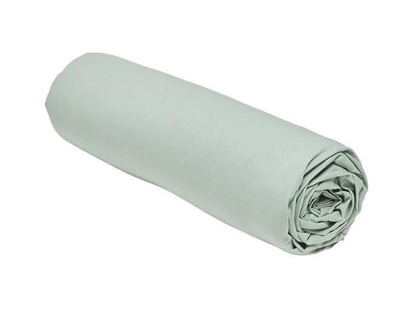 Drap inférieur réglable 100% coton qualité 144 fils, en couleurs unies. Turquoise 135x200cm