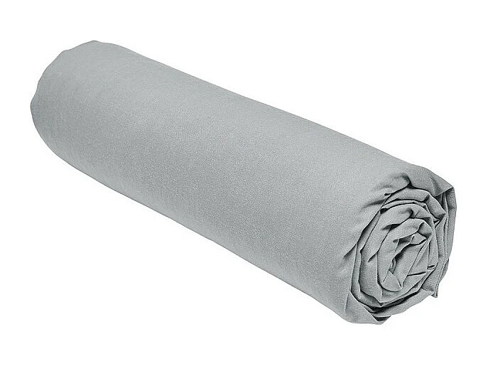 Drap inférieur réglable 100% coton qualité 144 fils, en couleurs unies. Acier 135x200cm