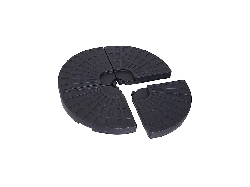 Lot de 4 poids de lestage MONTMARTRE noir