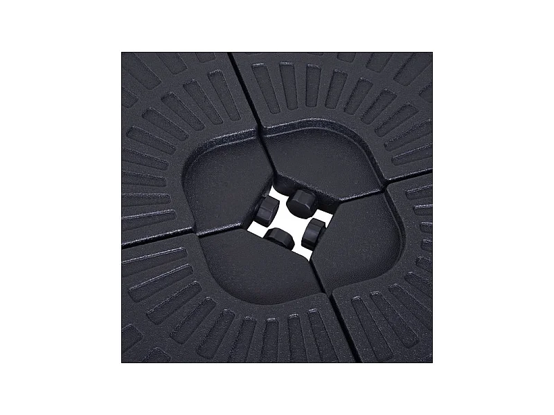 Lot de 4 poids de lestage MONTMARTRE noir