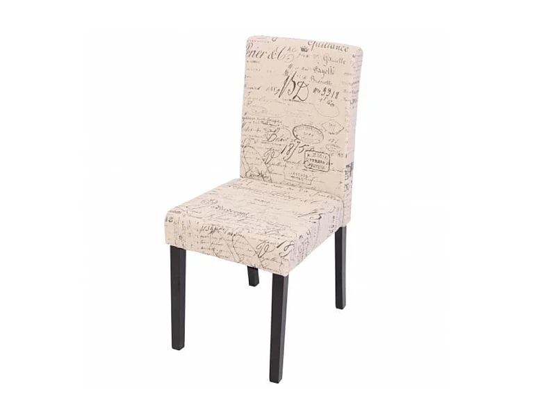 Chaise de salle à manger lot de 2 OTTA Pieds foncés