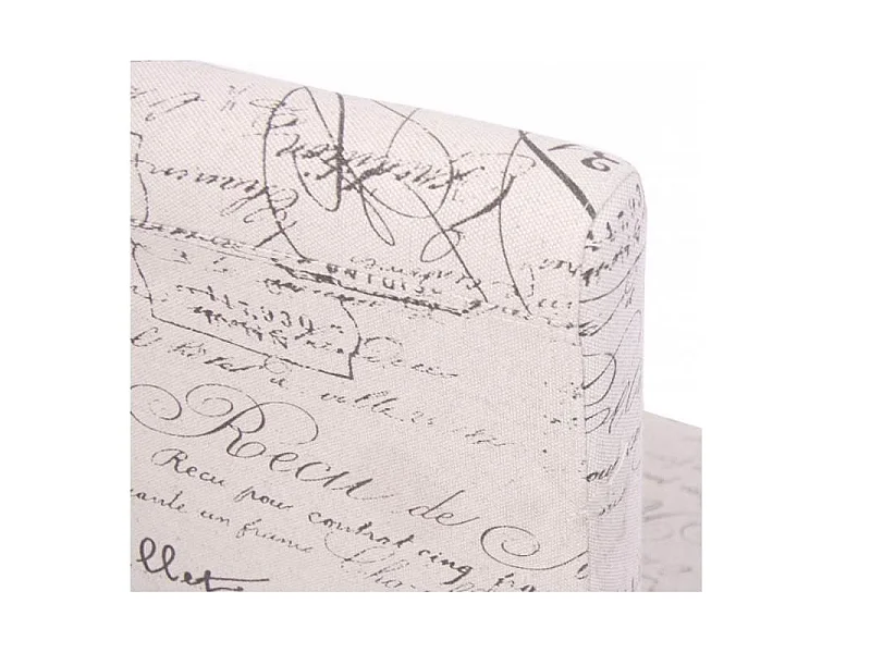 Chaise de salle à manger lot de 2 OTTA Pieds foncés