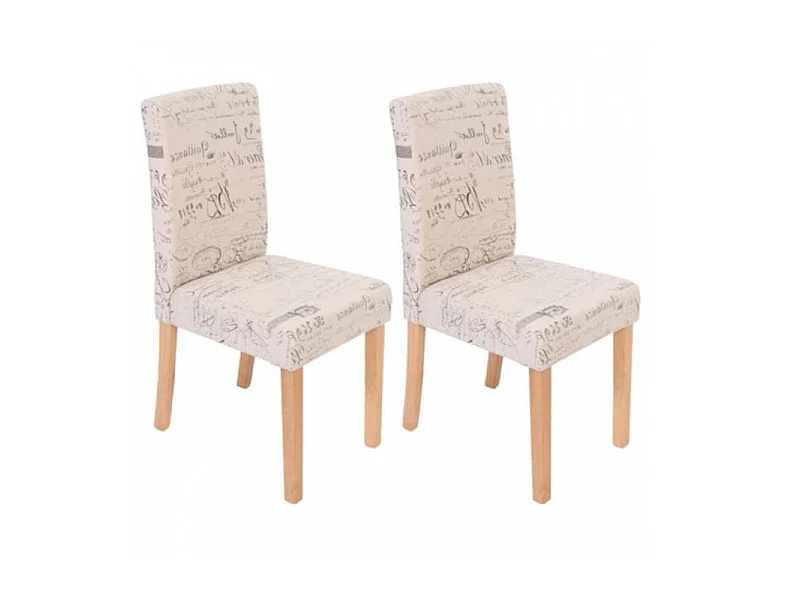 Chaise de salle à manger lot de 2 OTTA