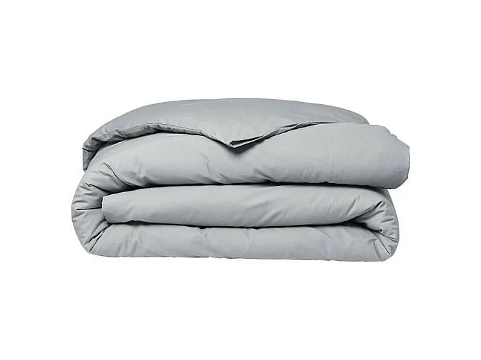 Parrure de lit TODAY Prestige - 240 x 260 cm - 2 personnes - 100% Percale finition macramé - Acier