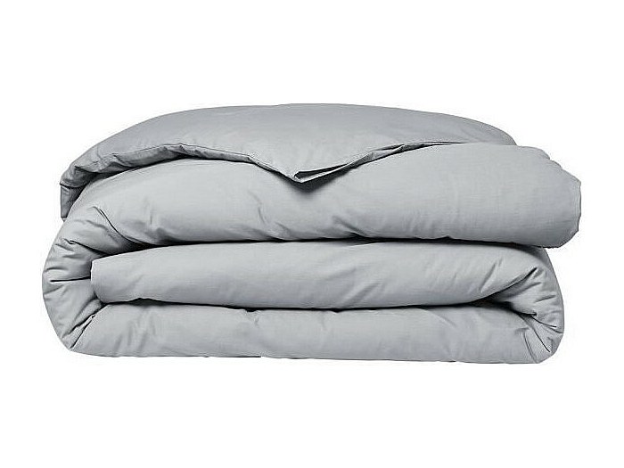 Katoenen dekbedset voor 2-persoonsbed (240x220 cm) - Kiabi Home - Blauw