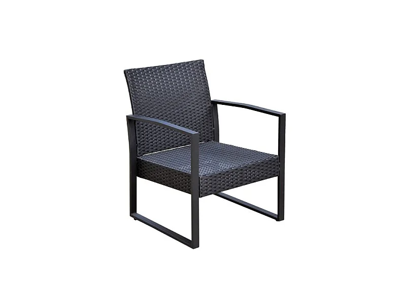 Salon de Jardin Noir Echo