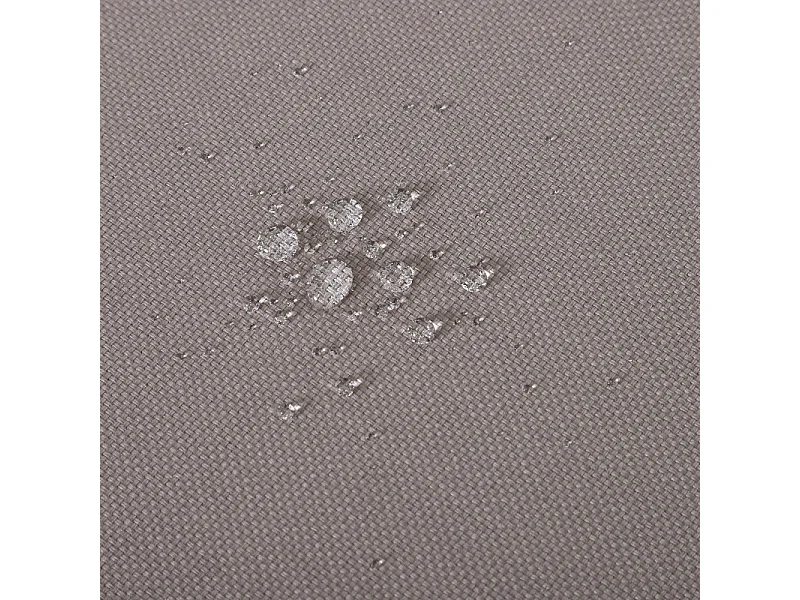 Salon de jardin d'angle 5 places BILLIE brun et noir