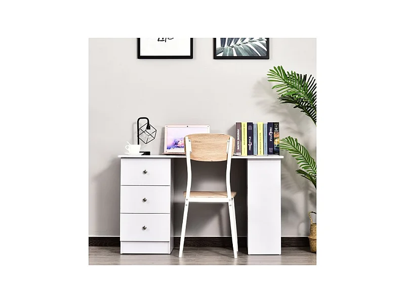 Bureau multimédia compacte Blanc