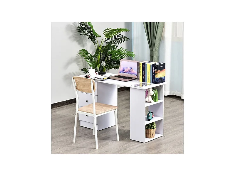 Bureau multimédia compacte Blanc