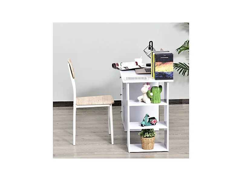 Bureau multimédia compacte Blanc