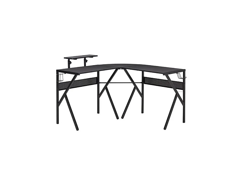 Bureau Gaming d'angle KLEE Noir