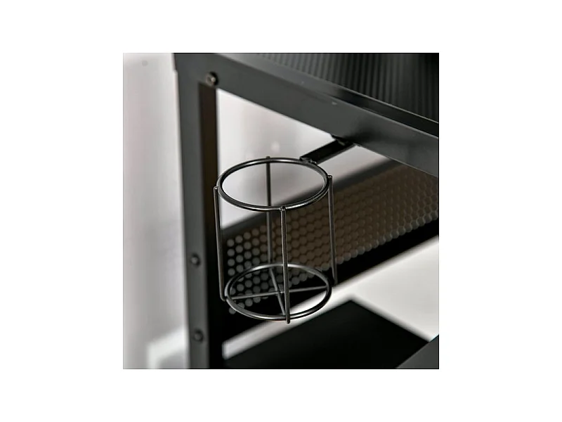 Bureau Gaming d'angle KLEE Noir