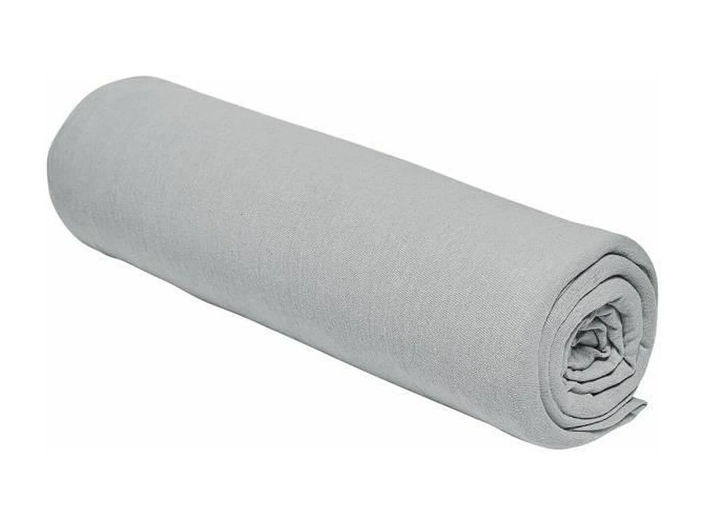 Drap housse - 90 x 190+25 cm jersey - Acier