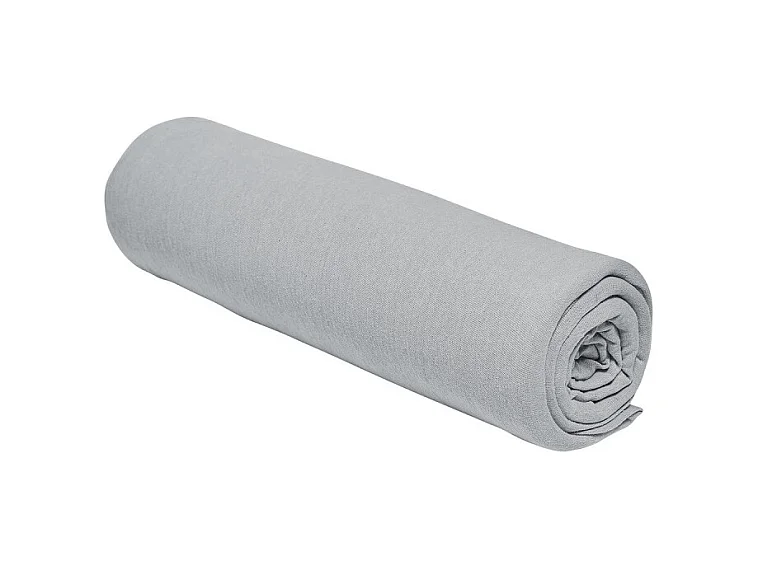 Drap-housse en jersey de coton. Acier 135/150x200cm