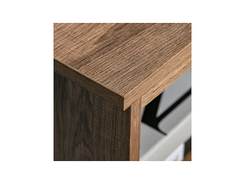 Buffet 3 niches GSTAAD bois et noir