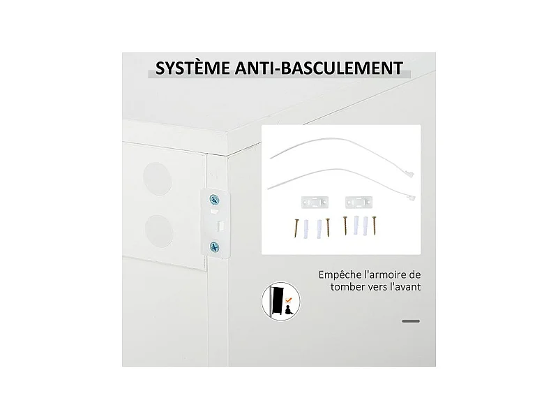 Commode buffet NINO blanche