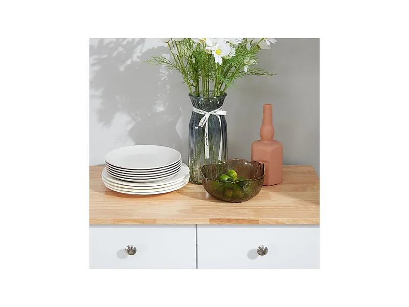 Buffet 2 portes MONIA blanc